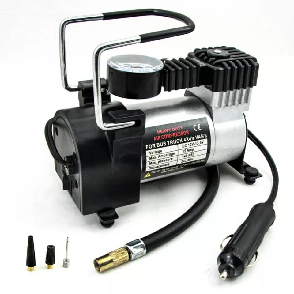 Compresseur d'air portatif 12V Pour voiture et moto - Letshop.dz