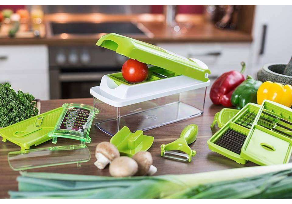 Nicer Dicer Plus Set De Découpe Fruits & Légumes Multifonction