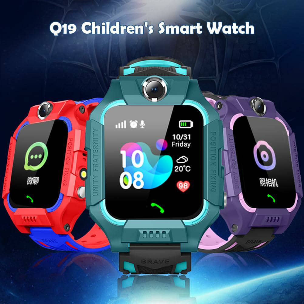 Montre intelligente pour enfants et surveillance à distance SmartWatch C001  bleu - Prix en Algérie