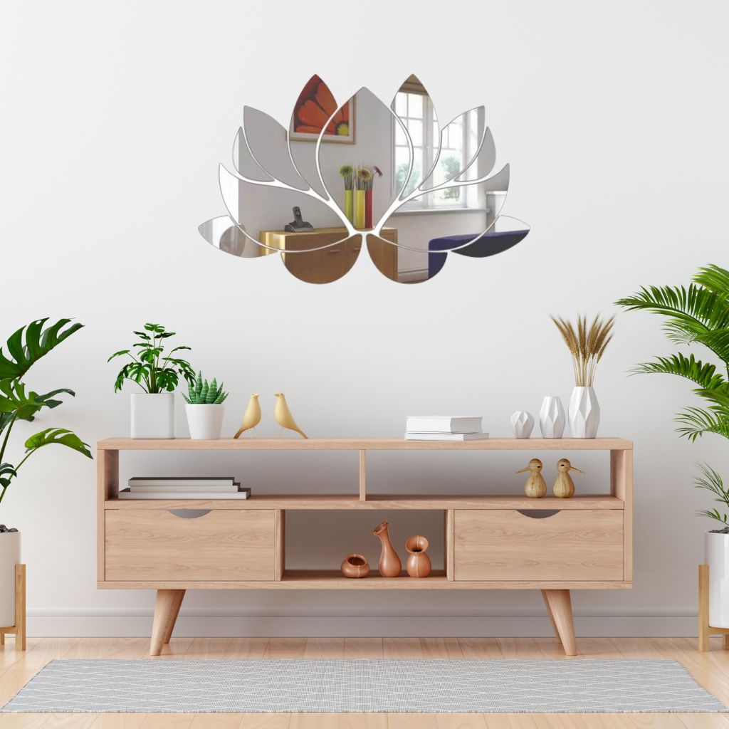 Miroir Autocollant 3d Réfléchissant, Décoration De Salle, Art Mural,  Cristal, Bricolage, Autocollant Mural, Papier Peint, Arrière-plan De La  Télévision, Décor Mural - Stickers Muraux - AliExpress