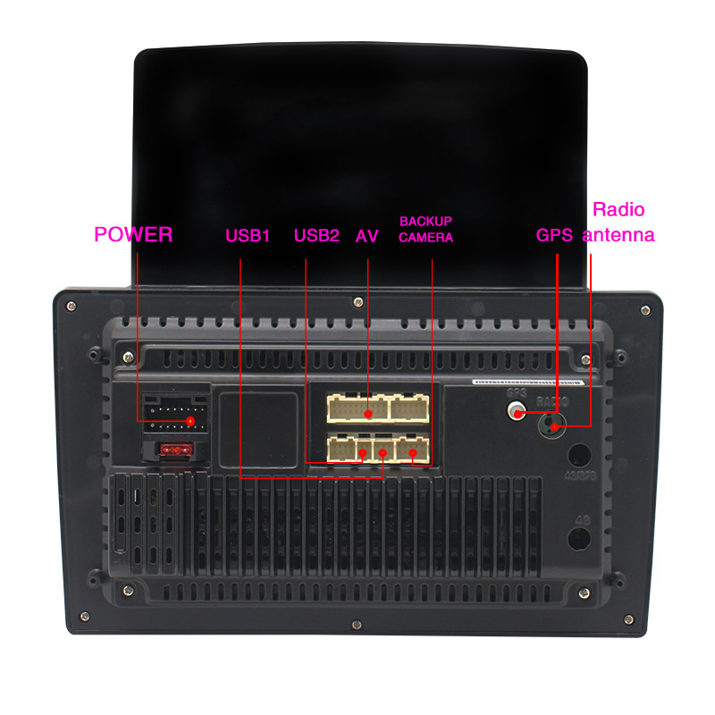 2 DIN écran tactile vertical autoradio Android 9.0 Bluetooth GPS NAVIRES  Wifi 9.7 - Letshop.dz