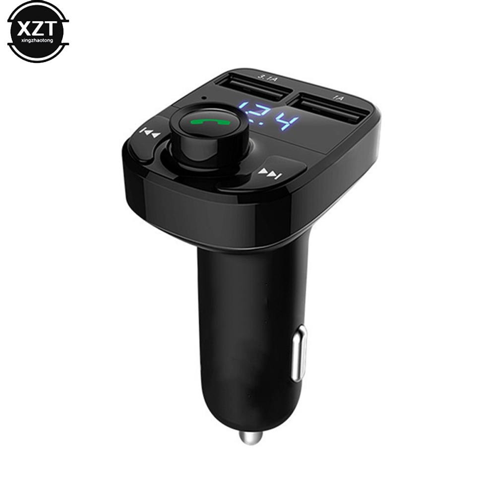 Adaptateur Bluetooth FM Pour Voiture Avec Chargeur USB Et écran Digital - Compatible Avec La Plupart Des Modèles