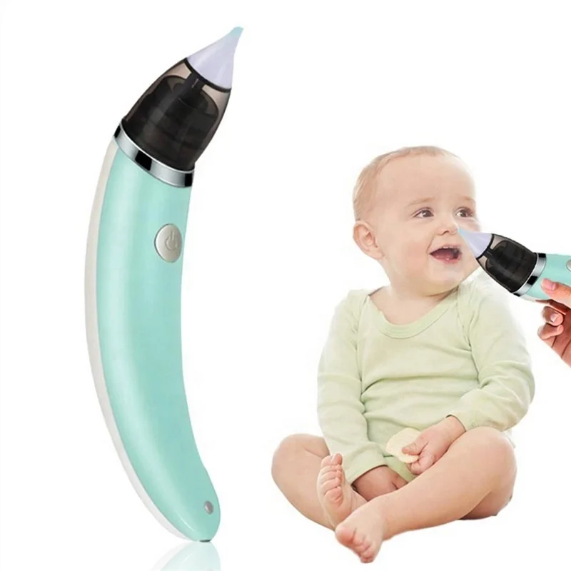 Aspirateur Nasal électrique Pour Bébé - 3 Niveaux D'aspiration, Lumière Et Musique - Avec 3 Embouts En Silicone Souple - Rechargeable