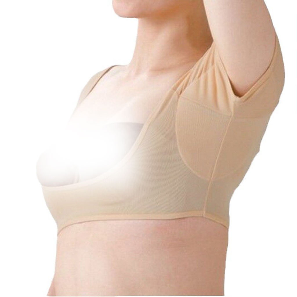 Déodorant T-shirt Coussinets Absorbants Pour Femmes - Anti-transpiration Et Protecteurs Aisselles Lavables Et Respirants