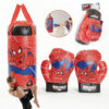 Ensemble de sac de boxe pour enfants Spiderman