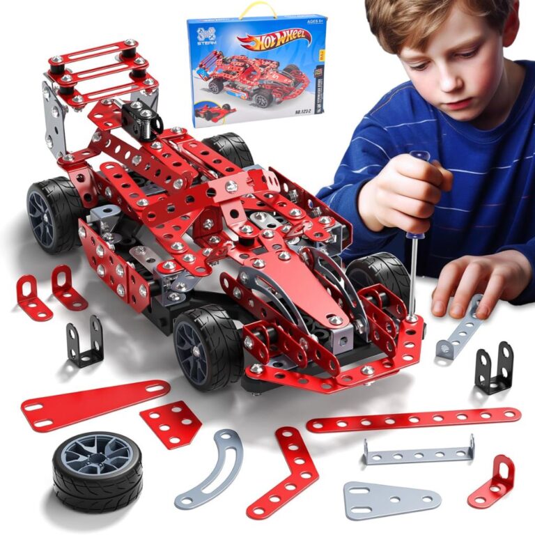 MECCANO - Mes PREMIÈRES CONSTRUCTIONS Junior - Voiture de Course, Moto, Hélicoptère ou Bulldozer - Jeu Construction avec 2 Outils - Modèle aléatoire - Jouet Enfant 5 Ans et + | Votre wishlist sur