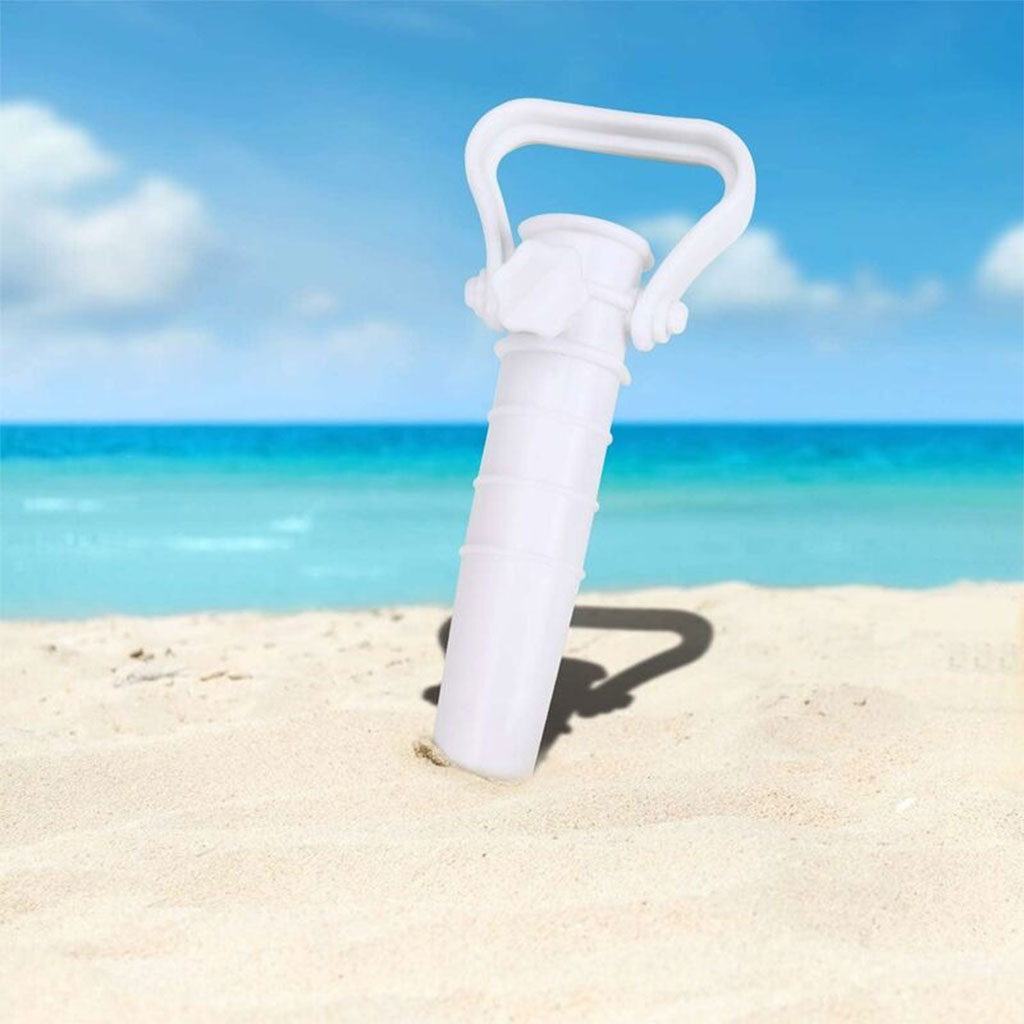 Support De Parasol Avec Piquet – Fixation Stable Pour Jardin, Plage Et Pelouse !