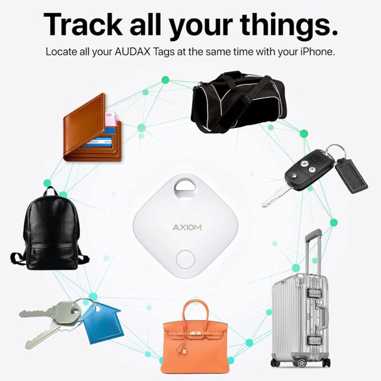 AXIOM GPS Tag Fonctionne avec l’application Google Find My Device ...