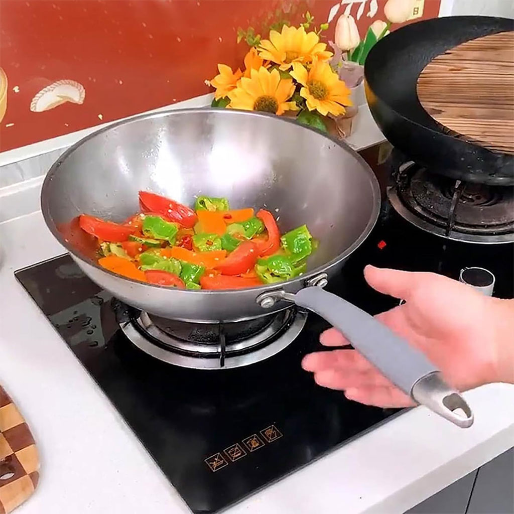 Manchons En Silicone Pour Couvercles De Casseroles - Protection Anti-brûlure Réutilisable Pour Cuisiner En Toute Sécurité